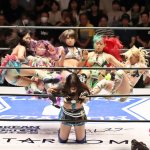 Stardom Dropkick from 5 girls