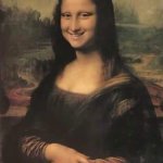 Smiling Mona Lisa