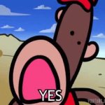 Diddy Kong says yes GIF Template