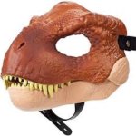 Orange orche dino mask