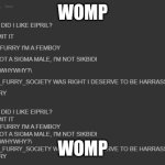 Neko screenshot | WOMP; WOMP | image tagged in neko screenshot,sad,sad but true | made w/ Imgflip meme maker