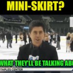 Just show in’ off | MINI-SKIRT? NOT WHAT THEY’LL BE TALKING ABOUT | image tagged in gifs,fun,funny,skirt,fall | made w/ Imgflip video-to-gif maker