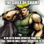 The Guile of Shame meme