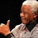 Mandela thumbs up