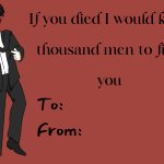 MCR Valentine's Card meme