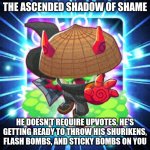The Ascended Shadow of shame meme