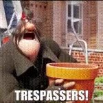 Trespassers GIF Template