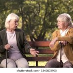Old Women Arguing Canes