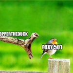 Snake Reality Bites | BOPPERTHEDUCK; FOXY 501 | image tagged in snake reality bites | made w/ Imgflip meme maker