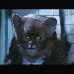 Hermione as a cat