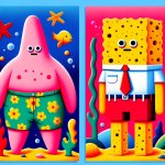 SpongeBob and Patrick