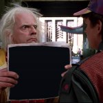 Back to the future newspaper