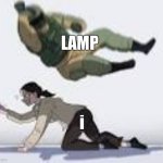 Hehe, lamp go brrrrrrr | LAMP; i | image tagged in funny,pixar,lamp | made w/ Imgflip meme maker