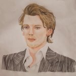 Jamie Campbell-Bower drawing meme