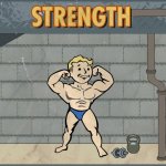 Fallout Strength template