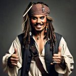 JACK SPARROW 2 THUMBS UP