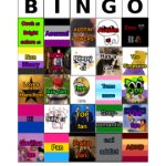 Cal’s bingo template