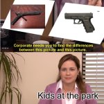 Kids at the park | Kids at the park | image tagged in memes,they're the same picture | made w/ Imgflip meme maker
