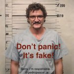 Pedro Pascal arrested?