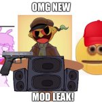 mod leak | OMG NEW; MOD LEAK! | image tagged in table party meme | made w/ Imgflip meme maker