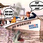 Biden's boat sinks during shark week