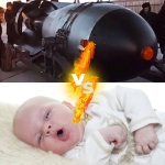 Hydrogen Bomb vs Baby No extra Text