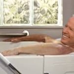 Biden waiting for his daughter to join him in bath