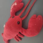 Lobster plushie meme