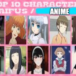 top 10 anime waifus | ANIME | image tagged in top 10 characters waifus/husbands,anime,anime memes,spy x family,waifu,animememe | made w/ Imgflip meme maker