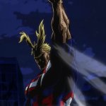 All Might Fist In Air