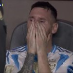 Messi Llorando Copa América