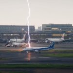 Lightning Strike On a Plane