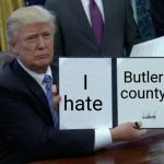 Trump butler county
