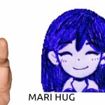 mari hug GIF Template