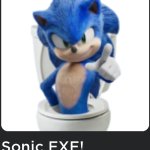 Sonic toilet meme