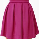 Dark Pink Hot Magenta Skirt For Sasha Waybright