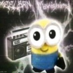 boombox minion