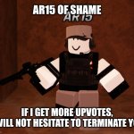 AR15 Of Shame meme