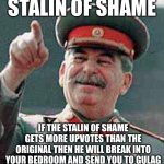Stalin of shame