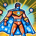 Super hero Captain Ticket