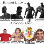 based users vs cringe users