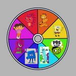 Color wheel challenge | image tagged in color wheel challenge,dora,htf,sponegbob,numberblocks,barney | made w/ Imgflip meme maker