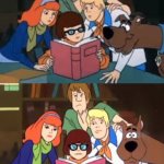 Reading the Manual | READING THE MANUAL; TRYING TO UNDERSTAND THE MANUAL | image tagged in scooby doo gang,manual,reading,funny memes | made w/ Imgflip meme maker