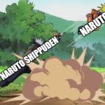 Anyone who says shonen Jump Naruto is better than Naruto Shippuden is one of those nostalgia bait people. Change my mind. | NARUTO; NARUTO SHIPPUDEN | image tagged in poke naruto | made w/ Imgflip meme maker