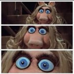 Miss piggy eyes