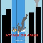 Attack on anime: anime hq falls original poster