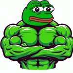 Pepe frog buffed