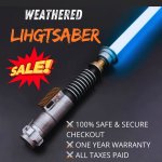 Weathered Lightsaber