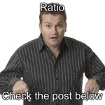 Ratio check the post below