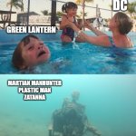 DC adaptations | SUICIDE SQUAD
HARLEY QUINN; DC; GREEN LANTERN; MARTIAN MANHUNTER
PLASTIC MAN
ZATANNA | image tagged in dc comics,warner bros | made w/ Imgflip meme maker